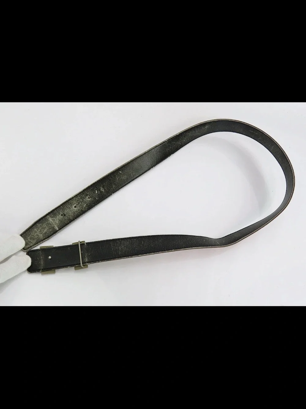 Hermes Tan Leather Belt with Silver H Buckle